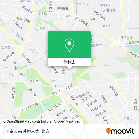 正宗云南过桥米线地图
