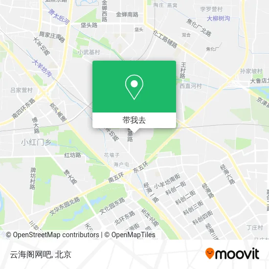 云海阁网吧地图