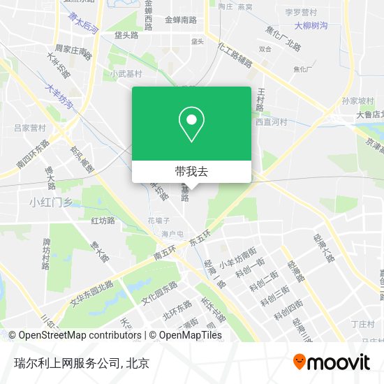 瑞尔利上网服务公司地图