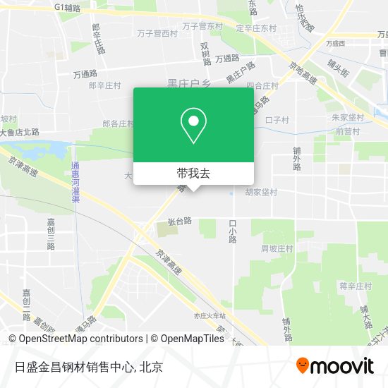 日盛金昌钢材销售中心地图