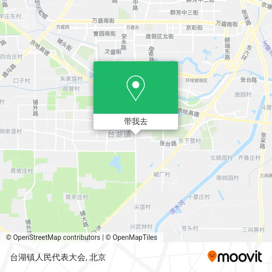 台湖镇人民代表大会地图