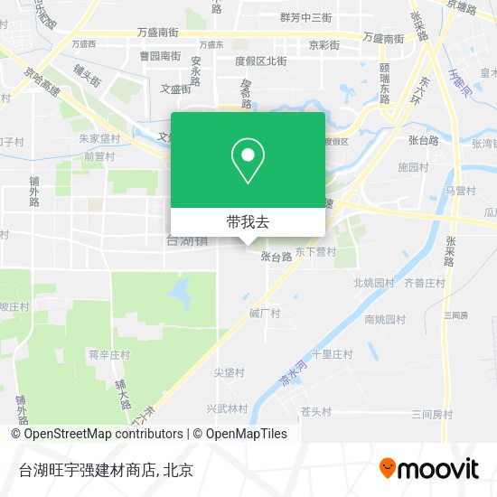 台湖旺宇强建材商店地图
