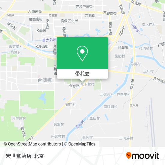 宏世堂药店地图