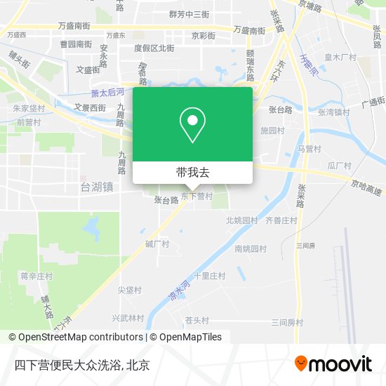 四下营便民大众洗浴地图