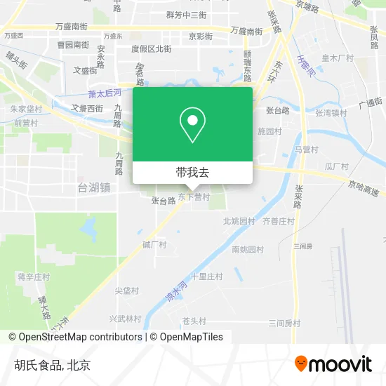 胡氏食品地图