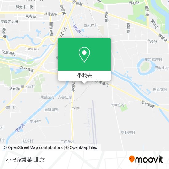 小张家常菜地图