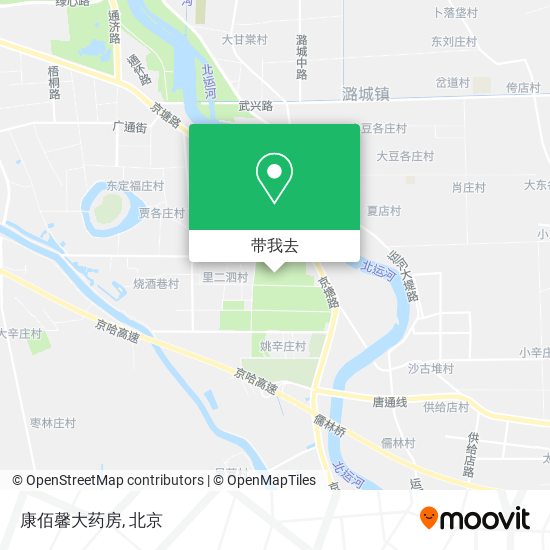 康佰馨大药房地图