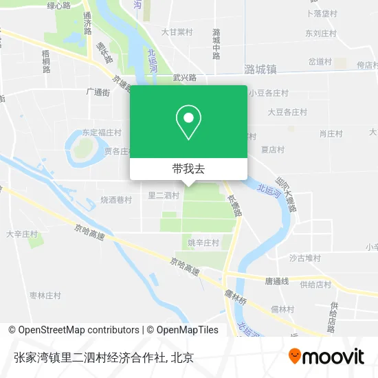 张家湾镇里二泗村经济合作社地图