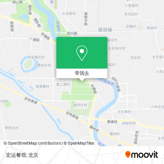 宏运餐馆地图