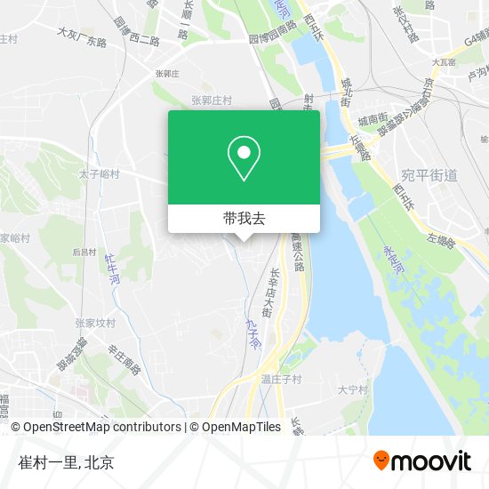 崔村一里地图