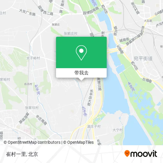 崔村一里地图