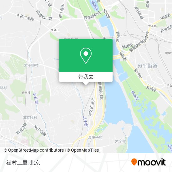 崔村二里地图