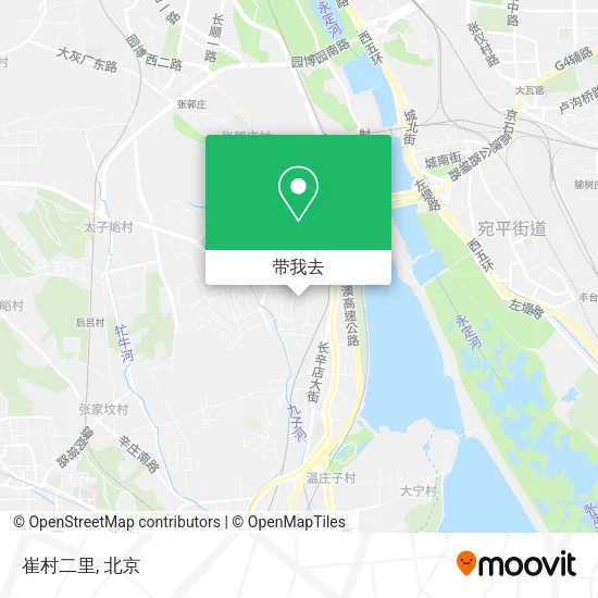崔村二里地图