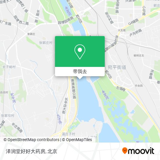 泽润堂好好大药房地图