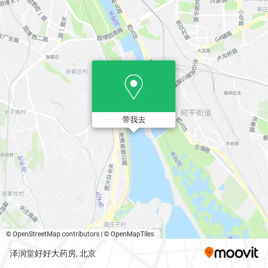 泽润堂好好大药房地图