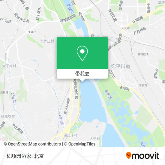 长顺园酒家地图