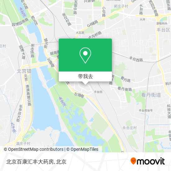 北京百康汇丰大药房地图