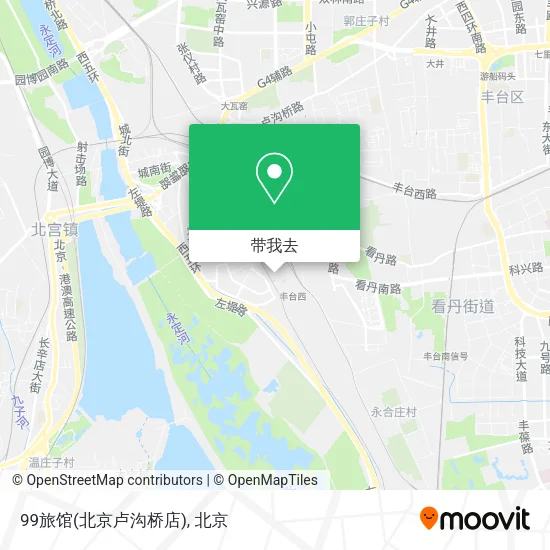 99旅馆(北京卢沟桥店)地图