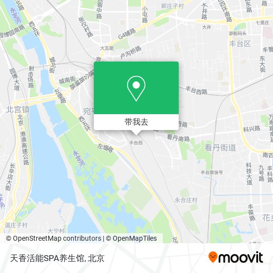 天香活能SPA养生馆地图
