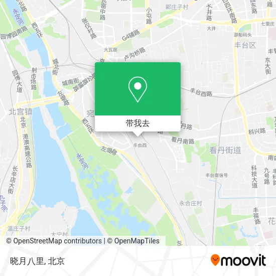 晓月八里地图