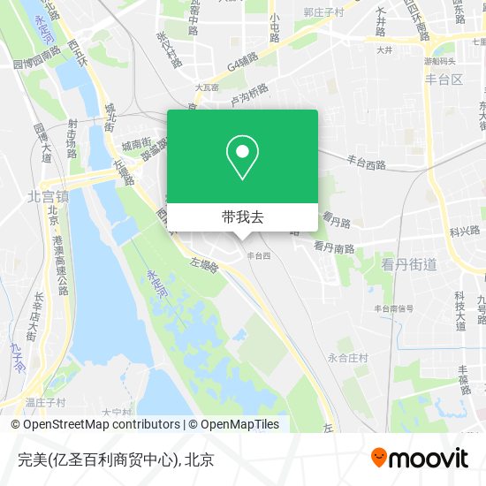 完美(亿圣百利商贸中心)地图