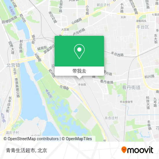 青青生活超市地图
