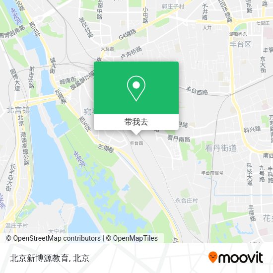 北京新博源教育地图