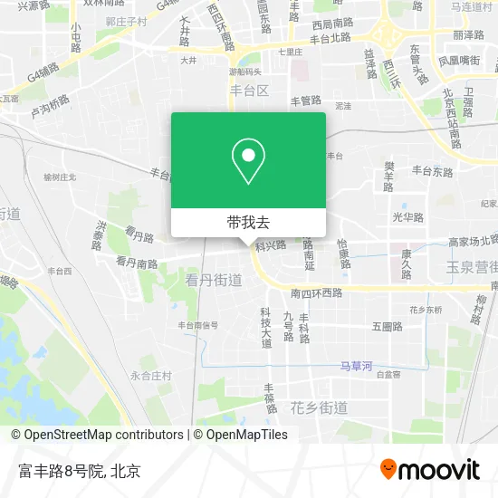 富丰路8号院地图