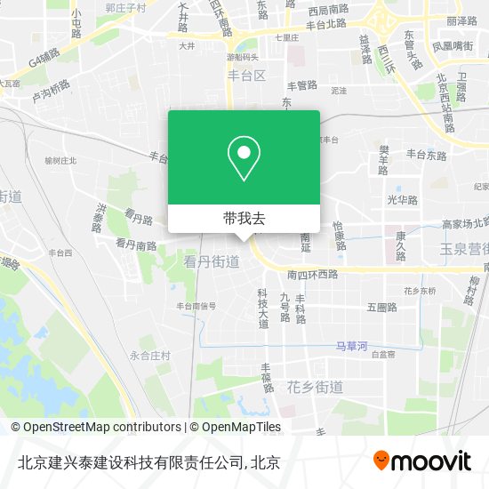北京建兴泰建设科技有限责任公司地图