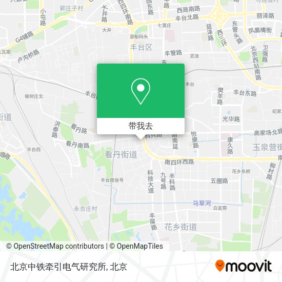 北京中铁牵引电气研究所地图