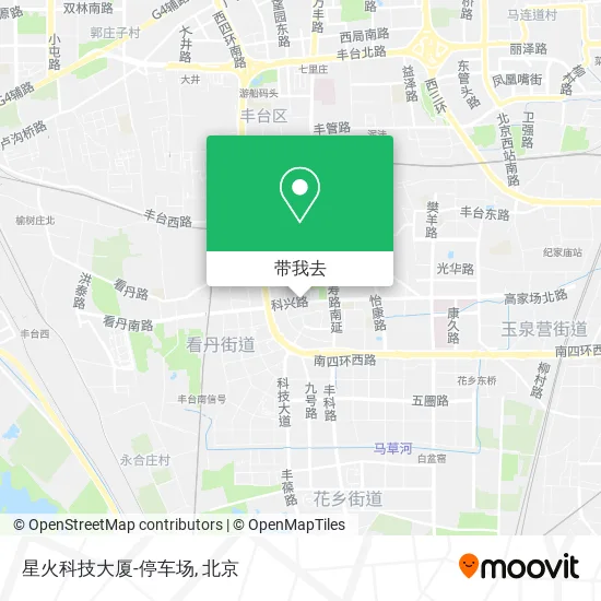 星火科技大厦-停车场地图