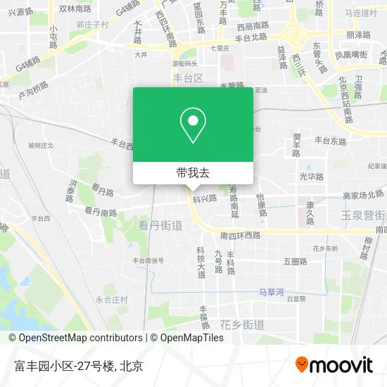 富丰园小区-27号楼地图
