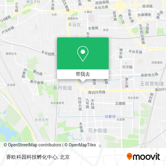 赛欧科园科技孵化中心地图