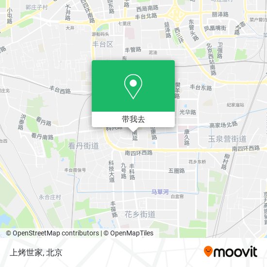 上烤世家地图