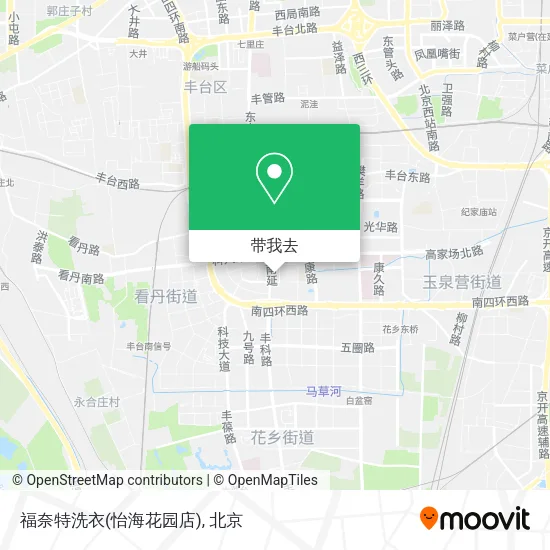 福奈特洗衣(怡海花园店)地图