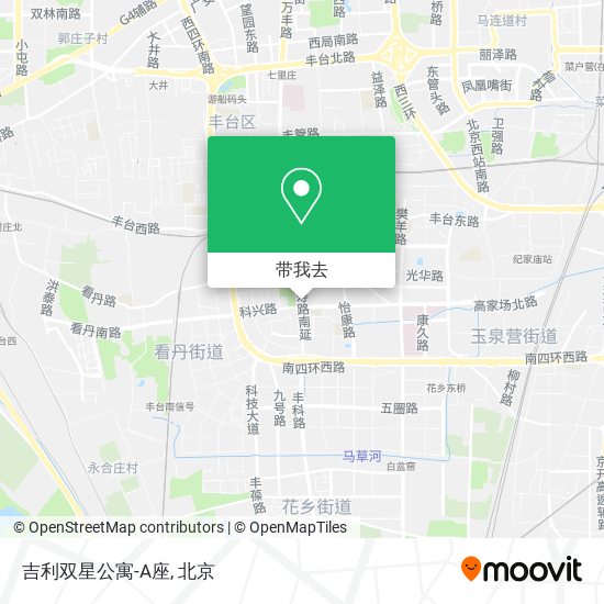 吉利双星公寓-A座地图