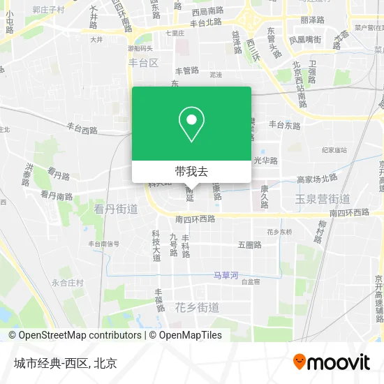 城市经典-西区地图