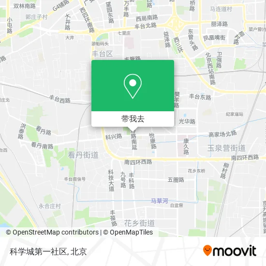 科学城第一社区地图