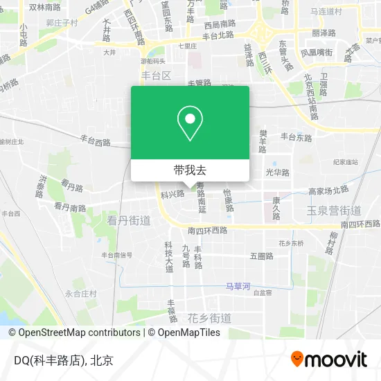 DQ(科丰路店)地图