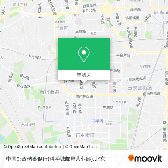 中国邮政储蓄银行(科学城邮局营业部)地图
