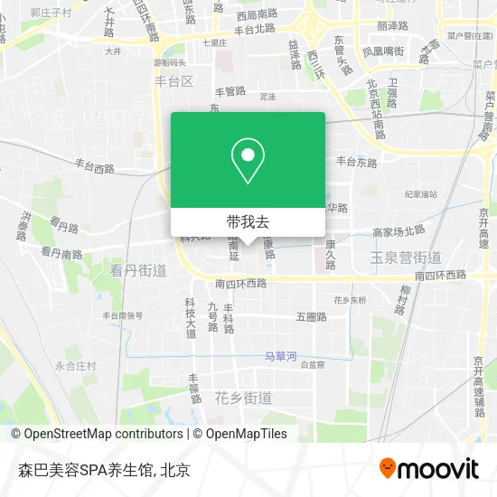 森巴美容SPA养生馆地图