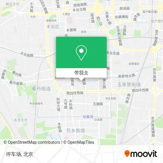 停车场地图