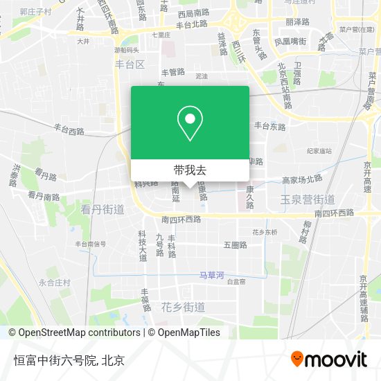 恒富中街六号院地图