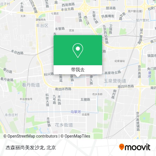 杰森丽尚美发沙龙地图