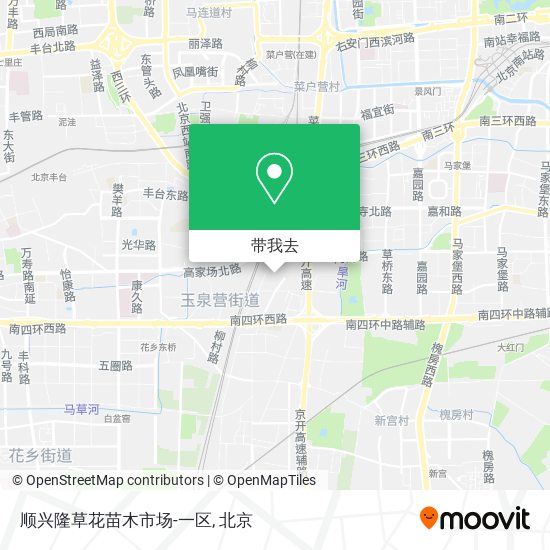 顺兴隆草花苗木市场-一区地图