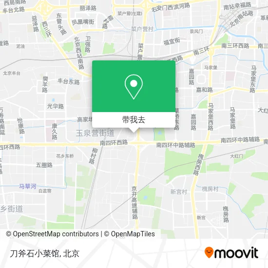 刀斧石小菜馆地图