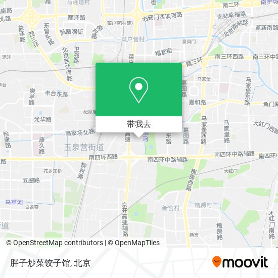 胖子炒菜饺子馆地图
