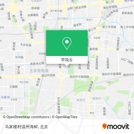 马家楼村温州海鲜地图