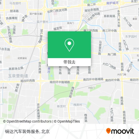 铜达汽车装饰服务地图