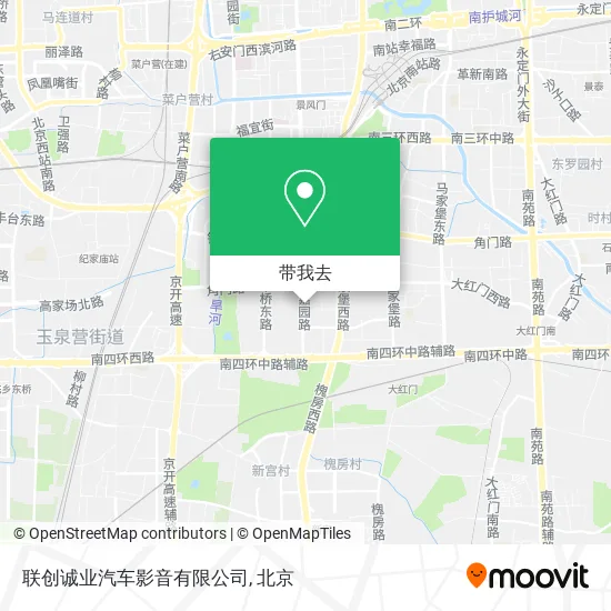 联创诚业汽车影音有限公司地图